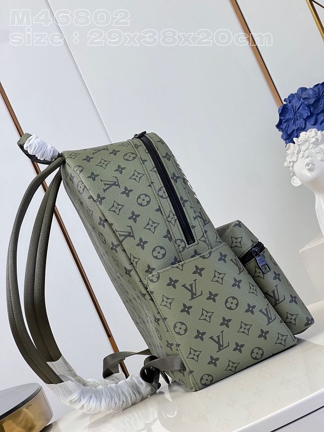 Louis vuitton original monogram canvas discovery backpack PM M46802 green