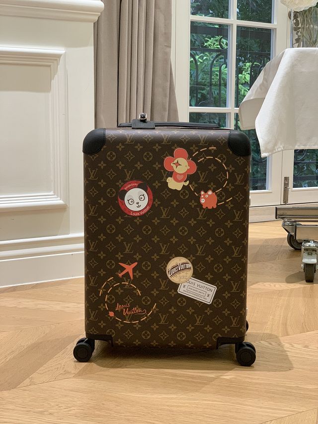 Louis vuitton original monogram canvas horizon 55 rolling luggage M10268