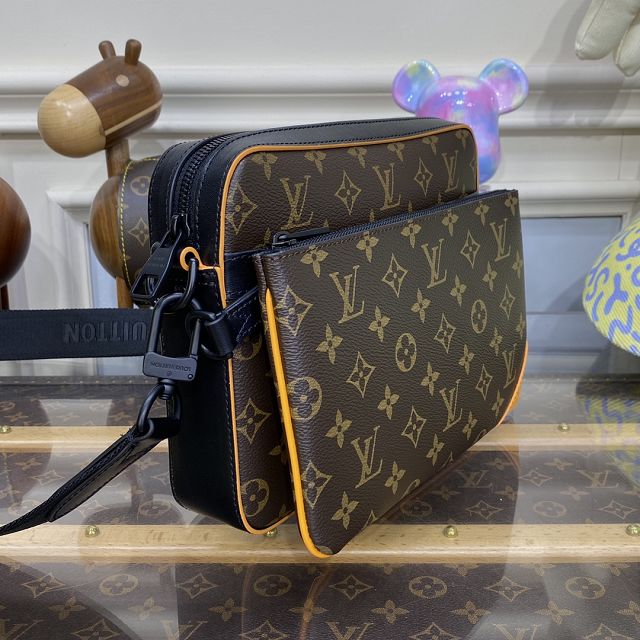 Louis vuitton original monogram canvas trio messenger bag M46265