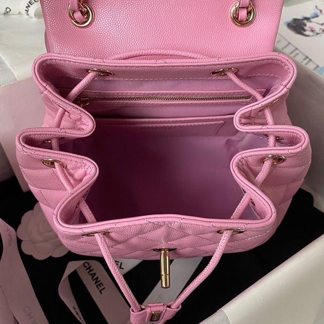 CC original grained calfskin medium backpack AS4059 pink