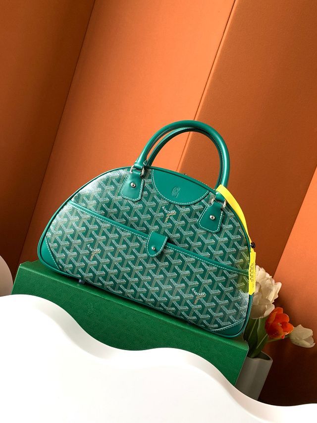 Goyard original canvas bowling bag GY0099 green