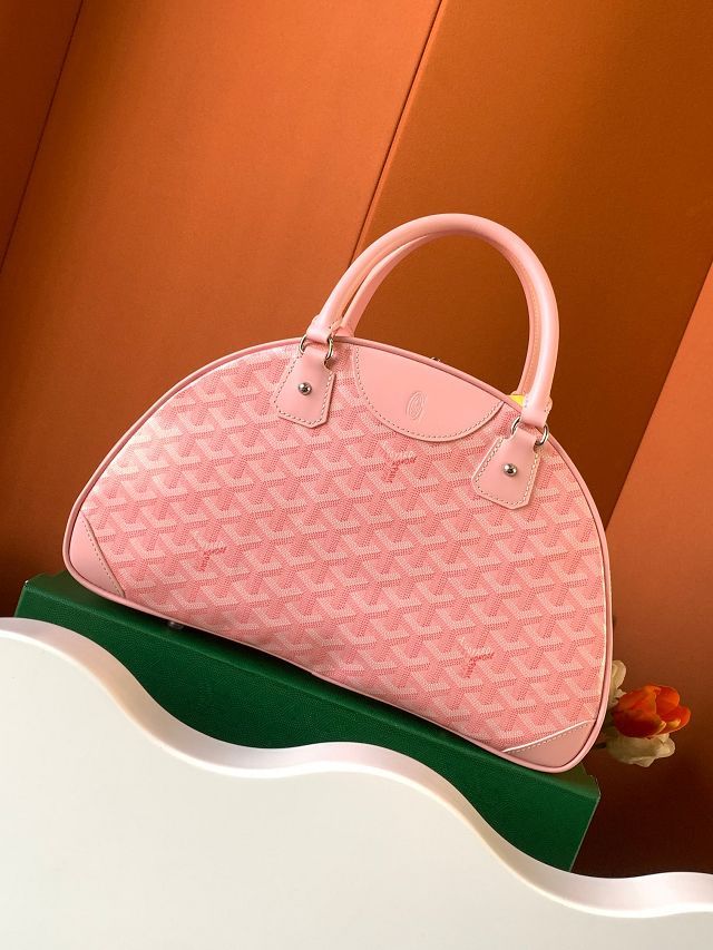 Goyard original canvas bowling bag GY0099 pink