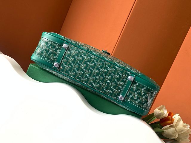 Goyard original canvas baguette bag GY0100 green