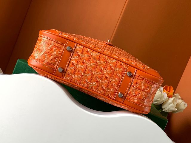 Goyard original canvas small bowling bag GY0098 orange