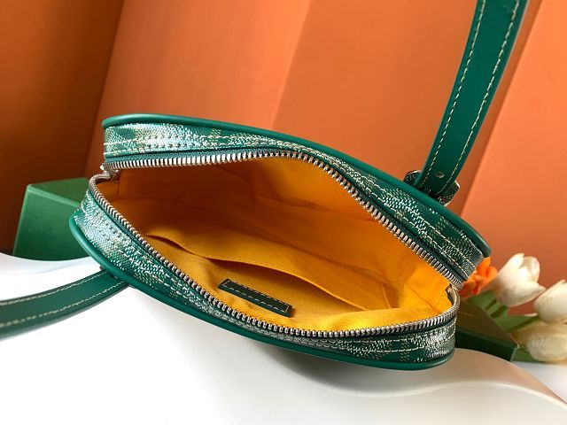 Goyard original canvas small shoulder bag GY0101 green