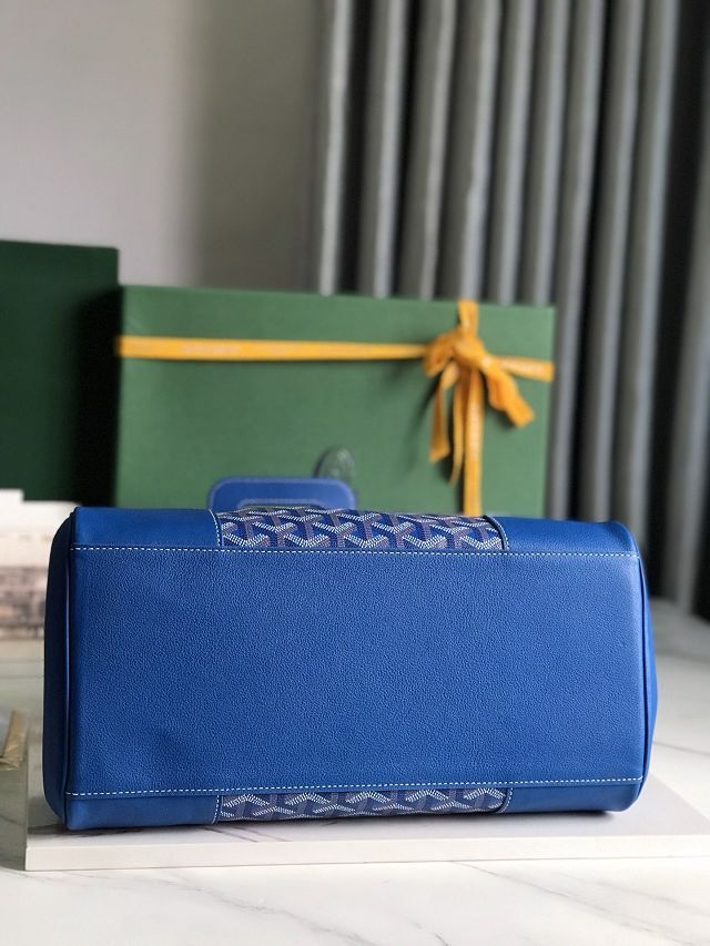 Goyard original canvas saigon tote bag GY0106 blue