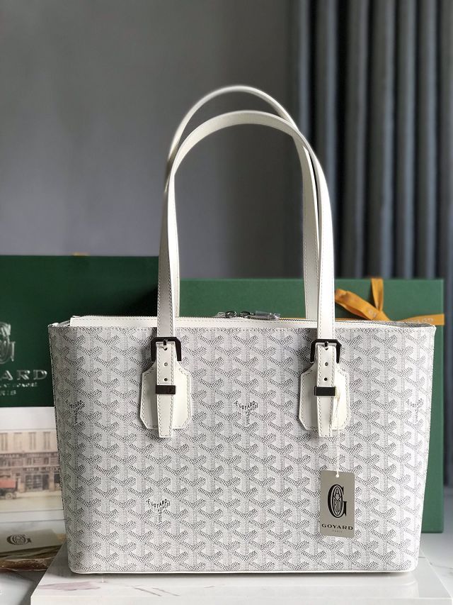 Goyard original canvas tote bag GY0105 white