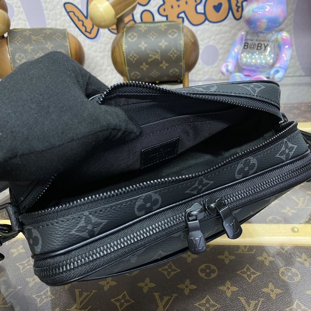 Louis vuitton original monogram eclipse alpha messenger bag M46955