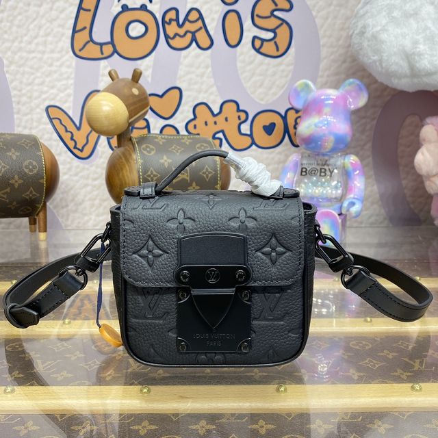 Louis vuitton original calfskin pico S-Lock bag M83148 black