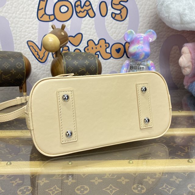 Louis vuitton original lambskin alma BB bag M24153 beige