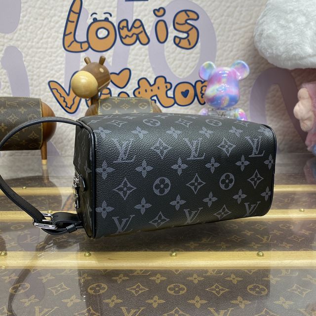 Louis vuitton original monogram eclipse locker dopp kit M83113