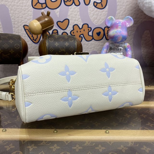 Louis vuitton original calfskin favorite bag M45836 white&blue