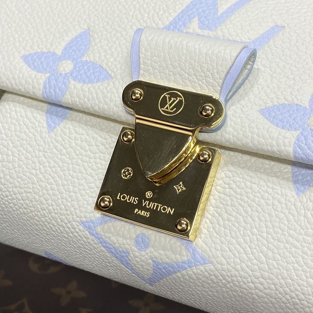 Louis vuitton original calfskin favorite bag M45836 white&blue