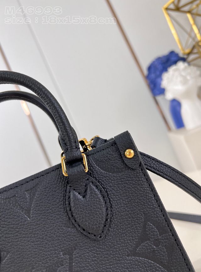 Louis vuitton original calfskin onthego BB M46993 black