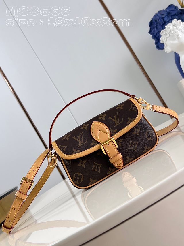 Louis vuitton original monogram canvas nano diane M83300 