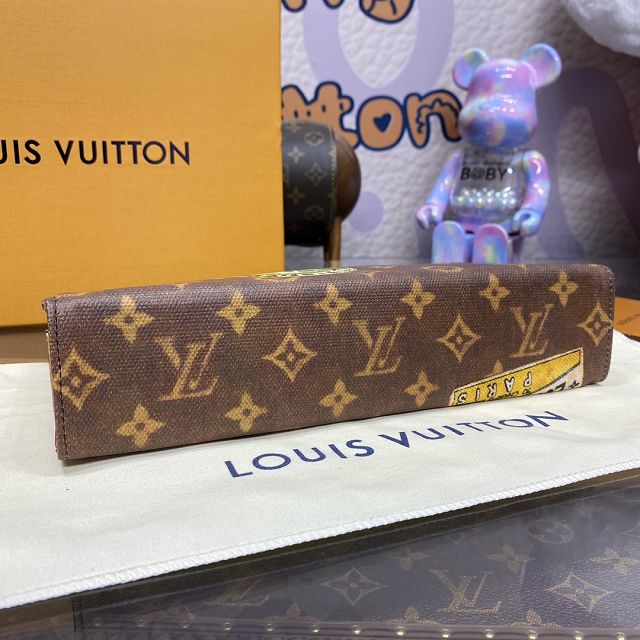 Louis vuitton original monogram canvas toilet pouch M83487