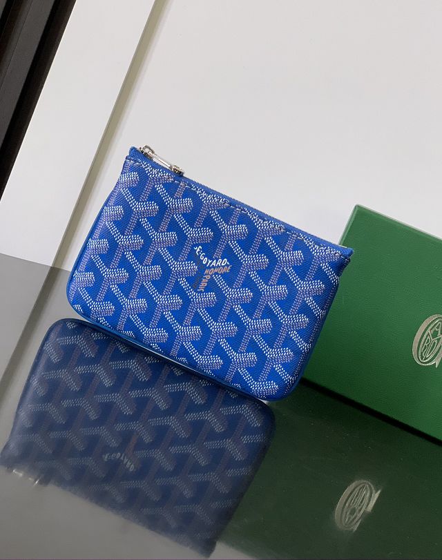 Goyard original canvas senat mini pouch GY0108