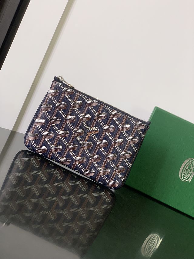 Goyard original canvas senat mini pouch GY0108