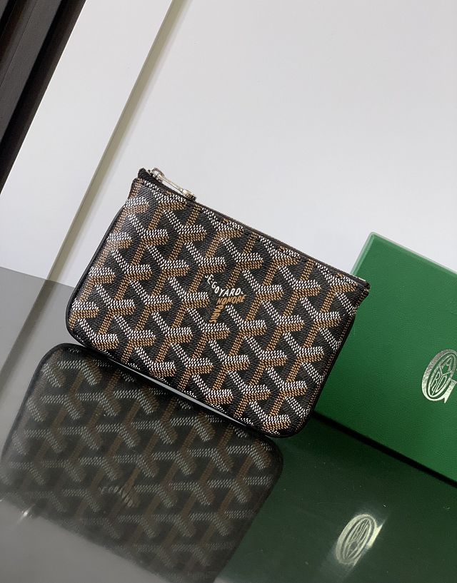 Goyard original canvas senat mini pouch GY0108