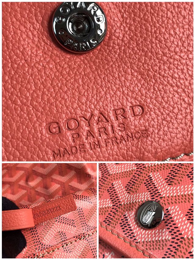 Goyard original canvas boheme hobo bag GY0094 coral