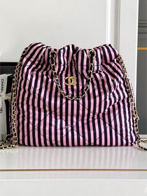 2024 CC original nylon backpack AS4692 pink