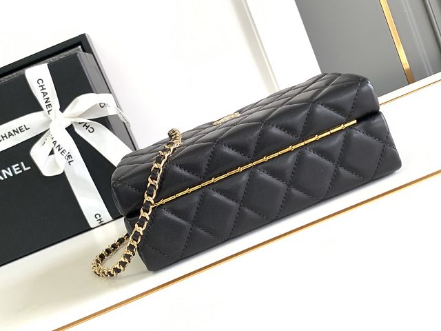 CC original lambskin cosmetic case AP5005 black