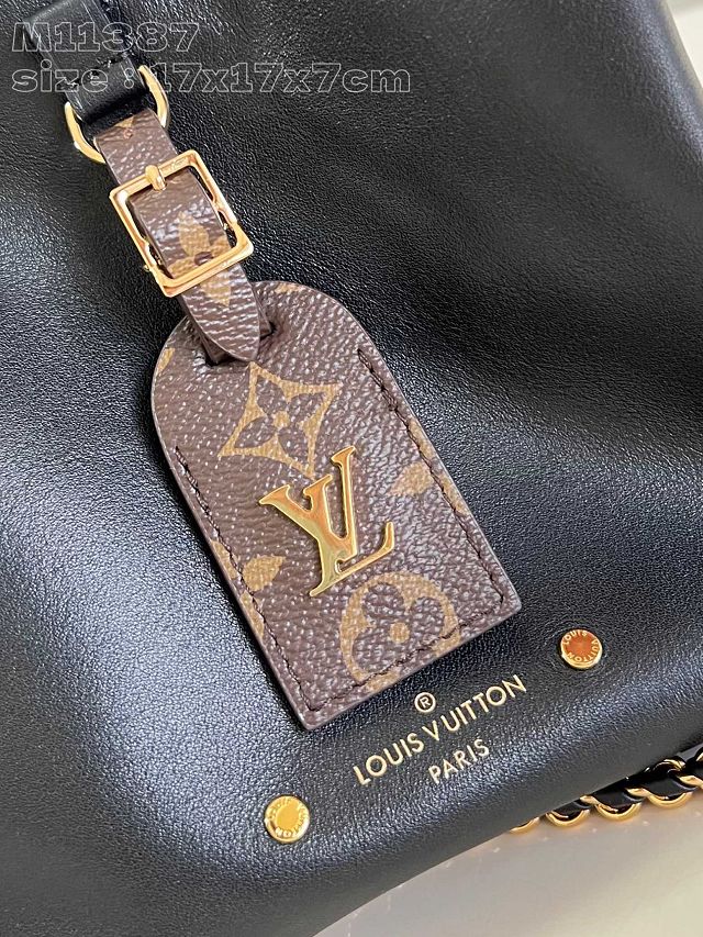 Louis vuitton original lambskin atlantis BB M11387 black