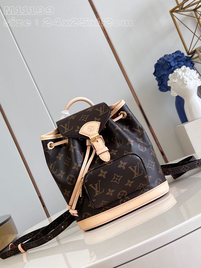 Louis vuitton original monogram canvas mini backpack M11199