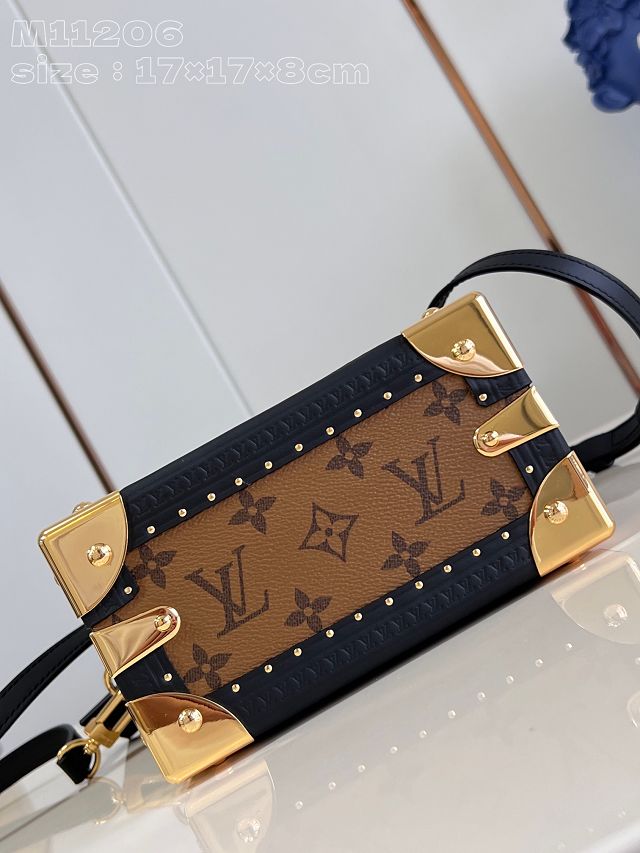 Louis vuitton original monogram reverse mini square trunk M11206