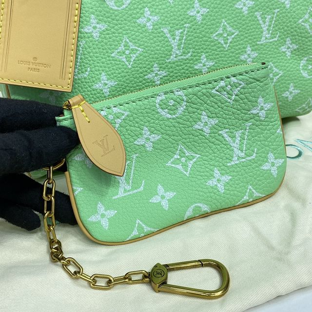 Louis vuitton original soft calfskin speedy P9 25 M24423 green