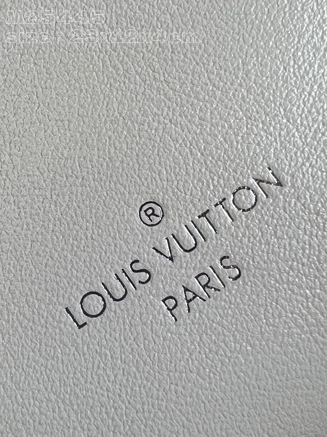 Louis vuitton original calfskin slim trunk M25445 white