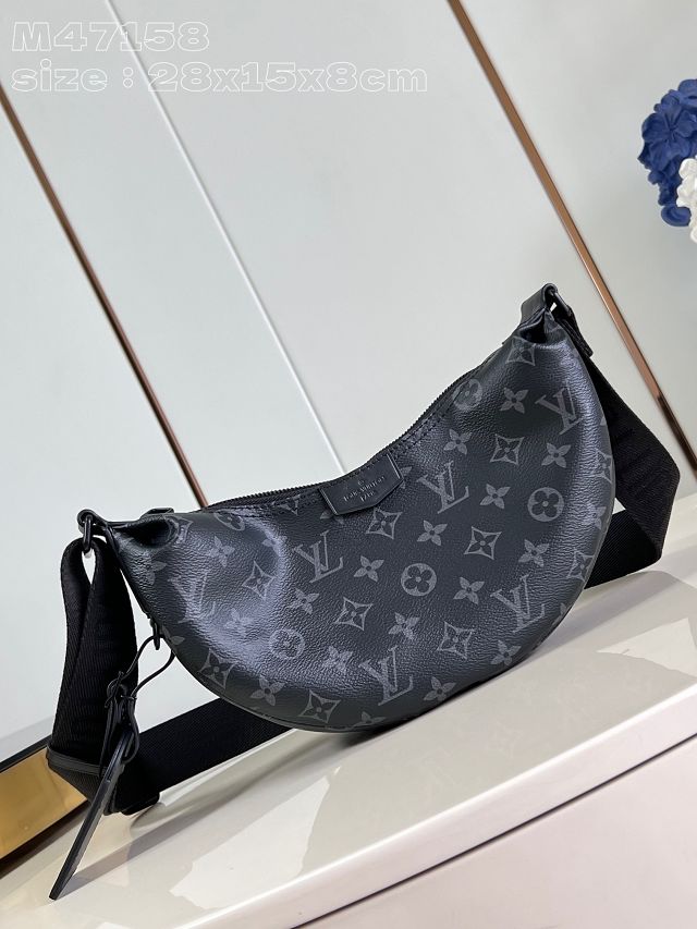 Louis vuitton original monogram eclipse hamac bag PM M47158