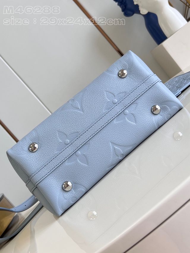 Louis vuitton original calfskin carryAll pm M46288 light blue