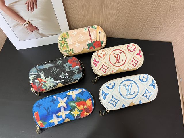 Louis vuitton original monogram canvas glasses case G10654