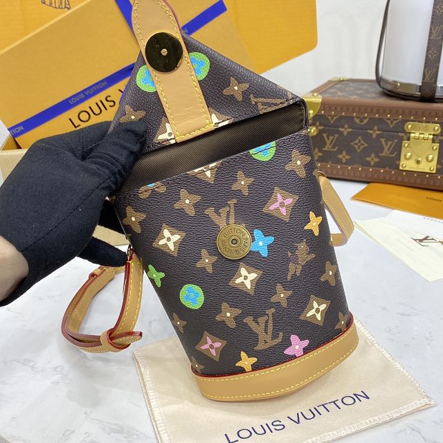 Louis vuitton original monogram canvas rush bumbag M24858 brown