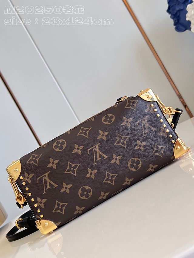 Louis vuitton original monogram canvas slim trunk M20250 black