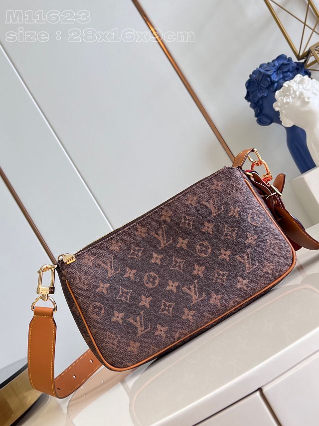 Louis vuitton original monogram dust canvas pochette accessoire M11623