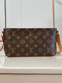 Louis vuitton original monogram canvas  twicr pochette M51240