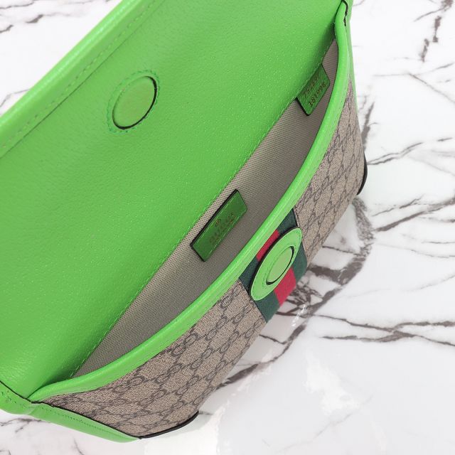 GG original canvas belt bag 752597 green