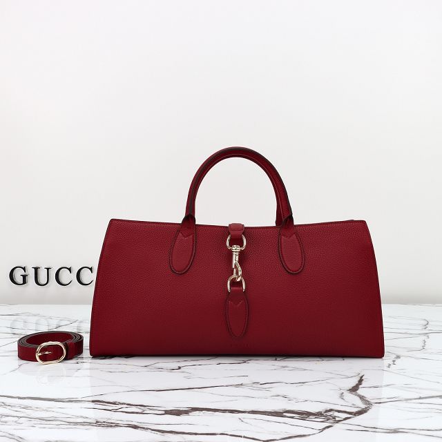 GG original calfskin meidum tote bag 795282 wine