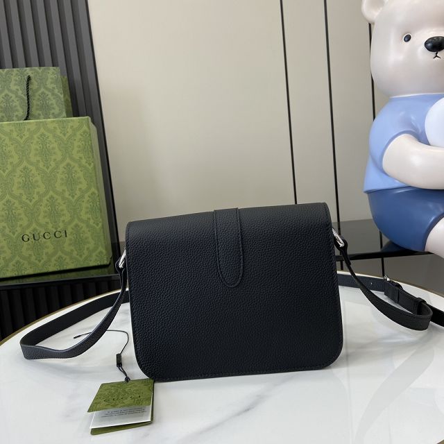 GG original calfskin mini crossbody bag 800313 black