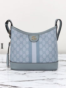 GG original canvas ophidia small shoulder bag 781402 light blue