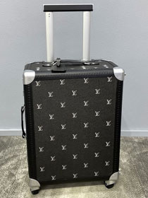 Louis vuitton original calfskin 55 rolling trunk M11067 black