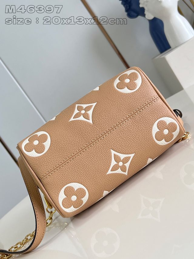 Louis vuitton original calfskin speedy 20 M46397 arizona beige