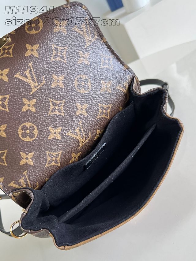 Louis vuitton original monogram reverse pochette metis backpack M11941