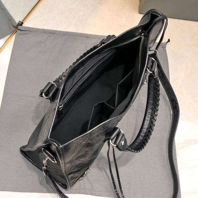 Balenciaga original lambskin le city medium bag 7977862 black