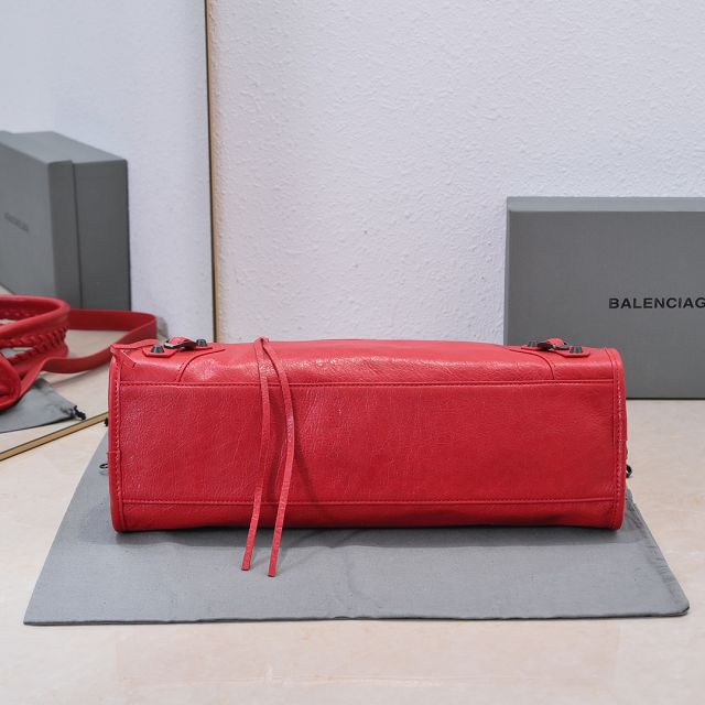 Balenciaga original lambskin le city medium bag 7977862 red