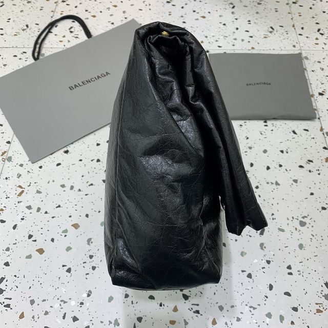 Balenciaga original calfskin monaco large bag 7659332 black