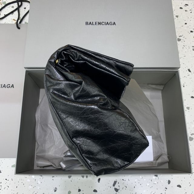 Balenciaga original calfskin monaco medium bag 7659452 black	