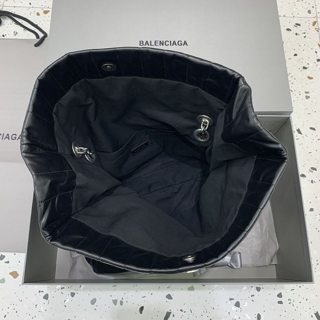 Balenciaga original calfskin monaco medium bag 7659452 black